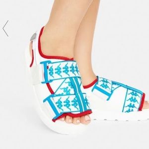 $100 NWT KAPPA LAPIS 222 BANDA MITEL 2 SANDALS